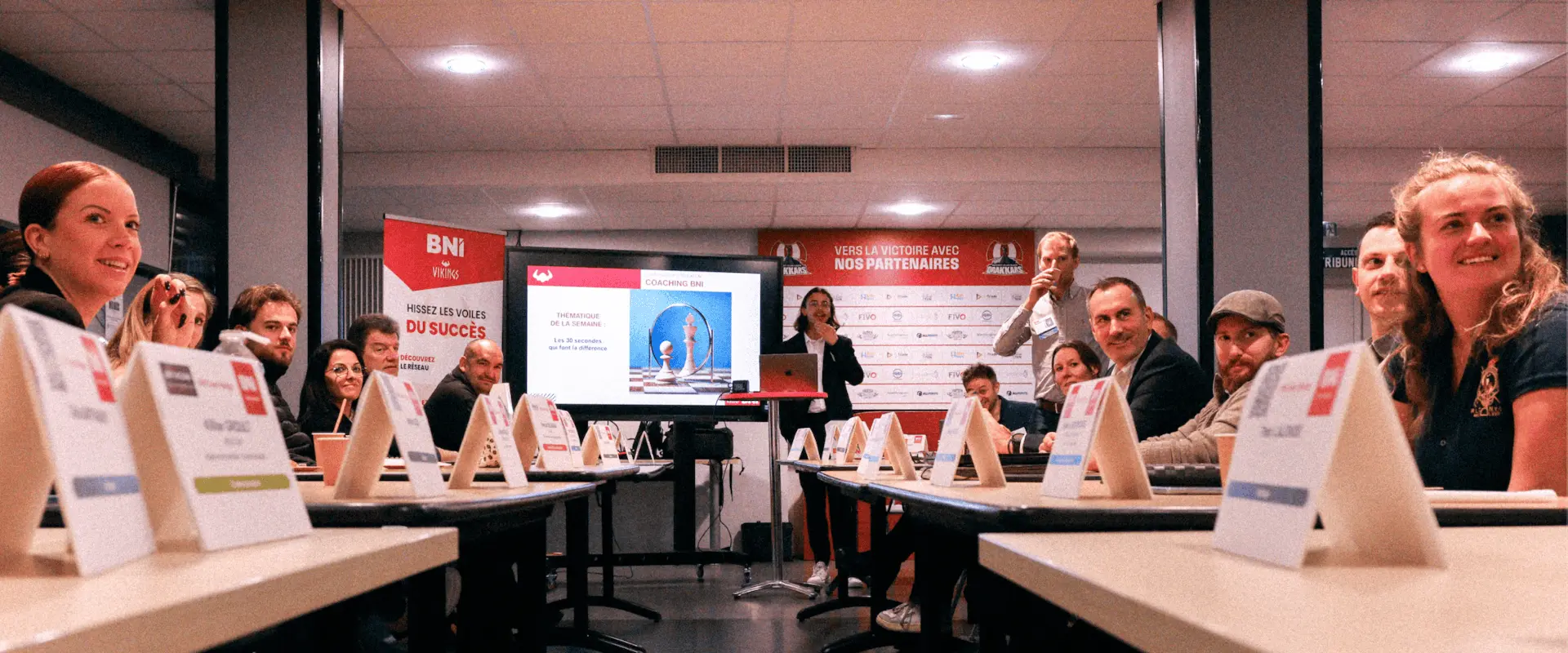 Equipe du réseau professionnel BNI Vikings à Caen